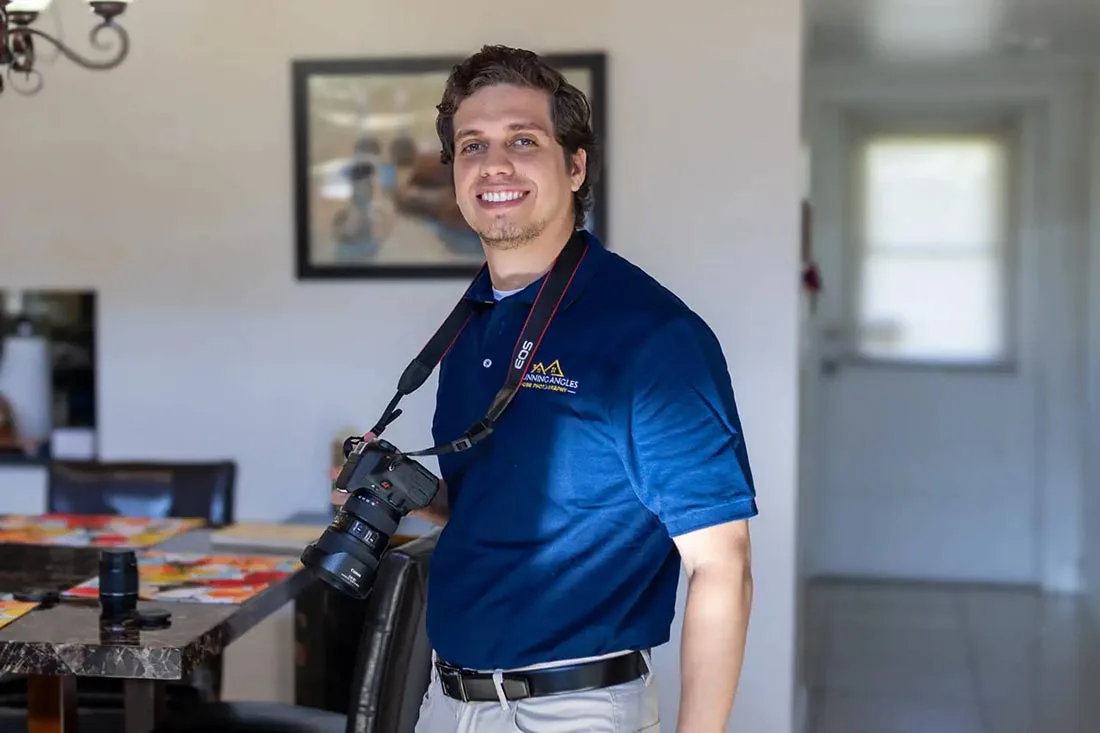 Photographer at work